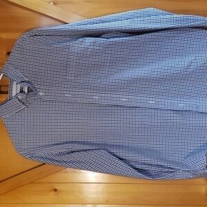 𝅺SADDLEBRED button down classic fit mens size large EUC